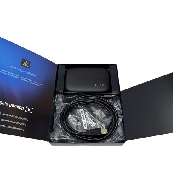 Elgato HD60 S Game Capture Card Black Great Condition Video Streamer - Picture 3 of 3
